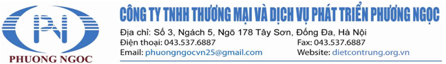 CÔNG TY TNHH THƯƠNG MẠI VÀ DỊCH VỤ PHÁT TRIỂN PHƯƠNG NGỌC